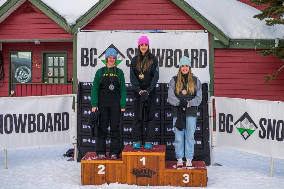 1st place at BC Provincials (Big White, BC 2022)
